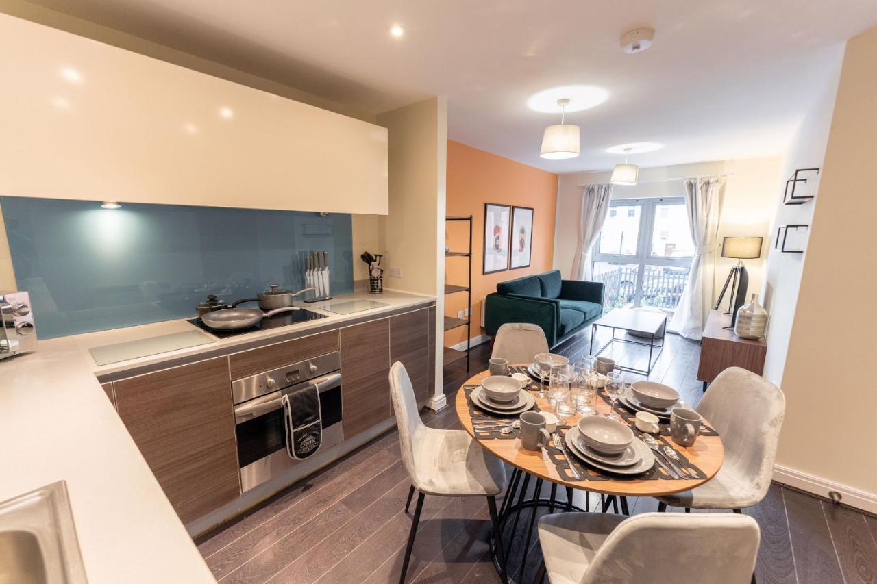 Joivy Modern Flats In Central Birmingham, Next To Business District Esterno foto